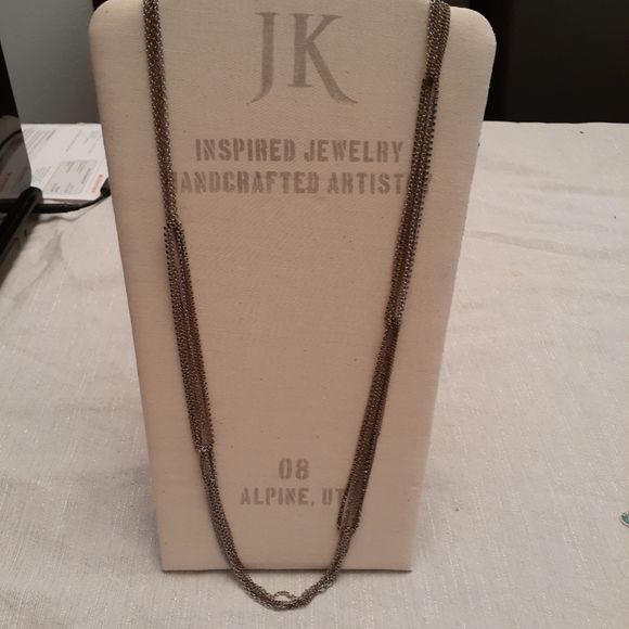 Jewel Kade Swept Away Mixed Metals long necklace - Picture 2 of 4